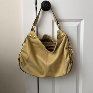 B. Makowski leather hobo bag